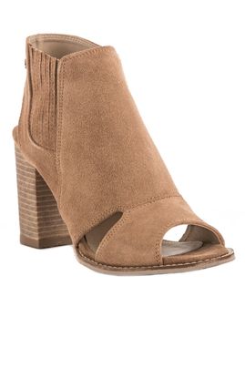 Zapato Salón Tacón Bajo Piel Gris - Mujer | Roberto Verino