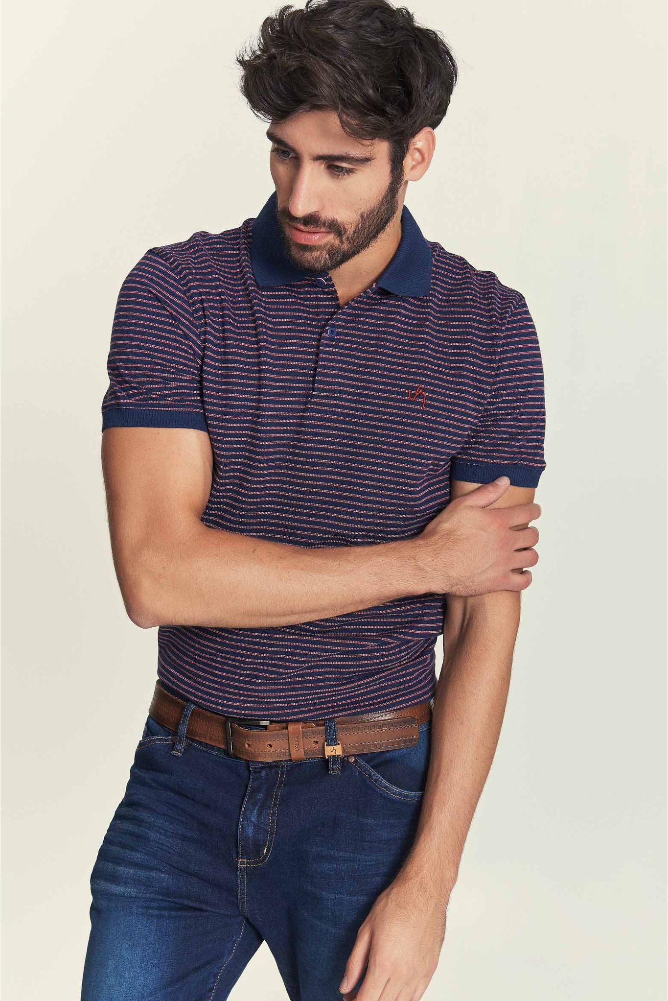 polos con cuello para hombre