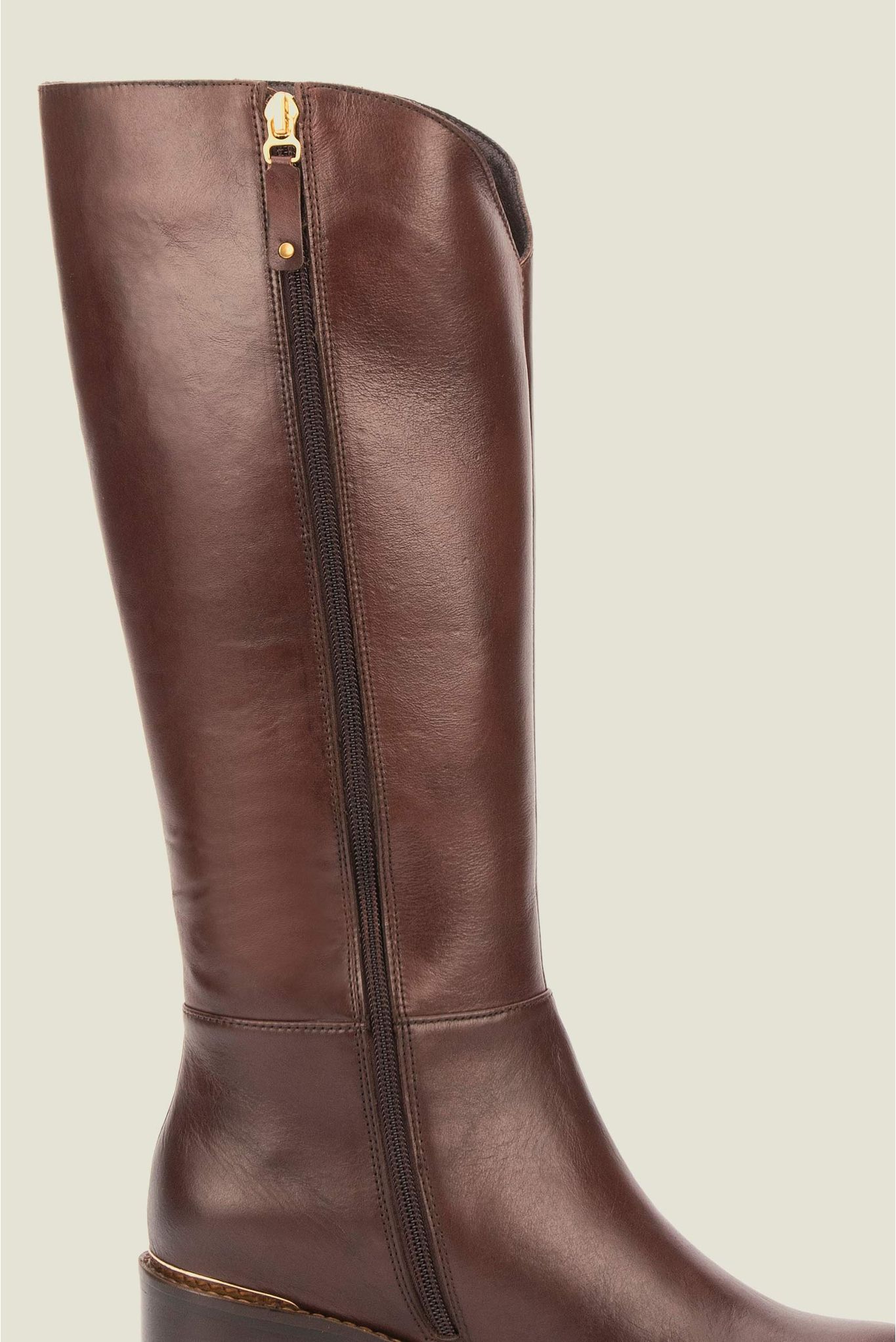 botas de cuero para mujer