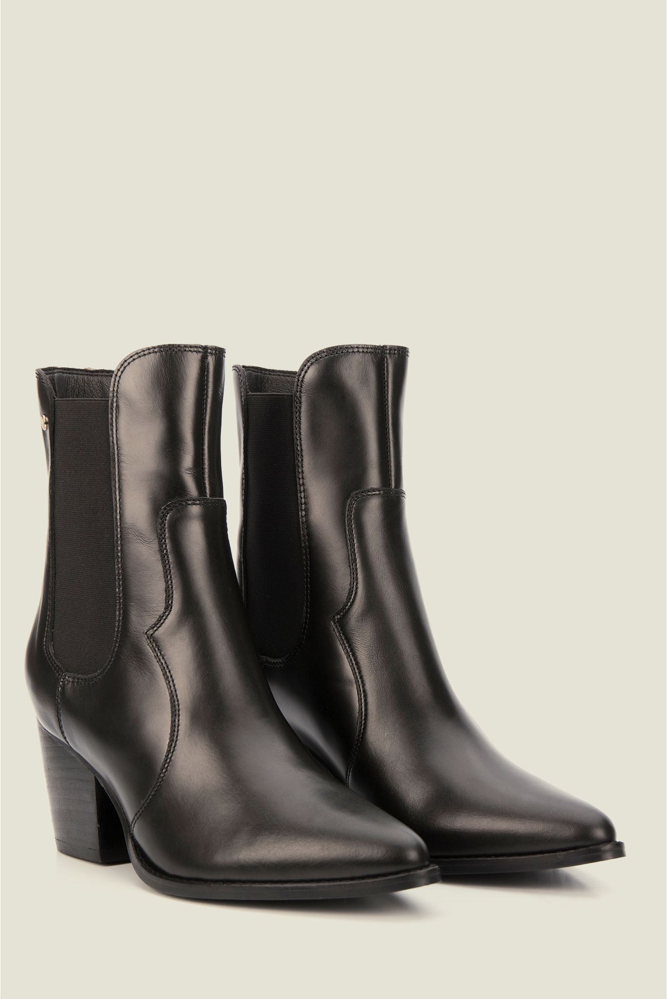 botas de cuero para mujer